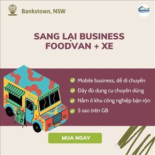 Sang lại foodvan business + Xe vị trí tốt