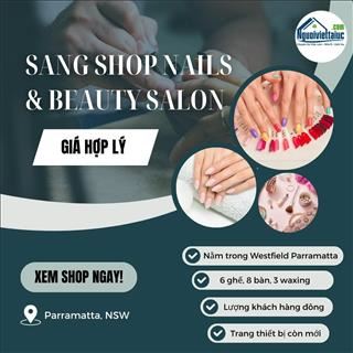 Shop nails doanh thu cao trong Westfield Parramatta, NSW cần sang