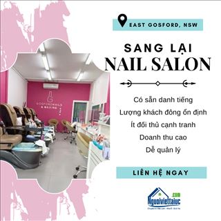 Sang lại shop nails doanh thu cao, khách đông ở East Gosford, NSW